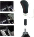 Lunsom Leather Shift Knob, Car Gear Shifter Stick Auto R Style Shift Stick Handle Head Gear Shift Lever Knob for Most Manual Transmission Vehicle ...