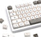Keycaps,120 Key PBT Keycaps, MA Height Cross Shaft keycaps, Suitable for 61/64/68/84/87/98/104 Key Mechanical Keyboards (Only Sell Keycaps) (Grey)...
