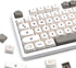 Keycaps,120 Key PBT Keycaps, MA Height Cross Shaft keycaps, Suitable for 61/64/68/84/87/98/104 Key Mechanical Keyboards (Only Sell Keycaps) (Grey)...