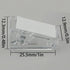 20PCS Transparent Double Sided Adhesive Clip Self Adhesive Clips Adhesive Wall Tapestry Clips Poster Spring Clips Plastic Sticky Picture Hanging C...