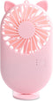 Mini Portable Fan Powerful Small Personal Desk Fan Handheld Fan Speed Adjustable USB Rechargeable Fan Pocket Fan Eyelash Fan for Women Girls Home ...