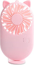 Mini Portable Fan Powerful Small Personal Desk Fan Handheld Fan Speed Adjustable USB Rechargeable Fan Pocket Fan Eyelash Fan for Women Girls Home ...