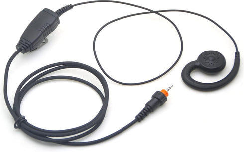 HKLN4455 HKLN4602 CLP1010 CLP1040 CLP1060 CLP446 CLP1083e CLP446e CLPe Plus Earpiece with PTT Mic for Motorola Solutions Business Radios Single Pi...