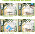 Window Bird Feeder with Strong Suction Cups, Kitchen Window Bird Feeder Acrylic Hanging Bird Feeder Outdoor Suction Bird House for Outside Wild Bi...