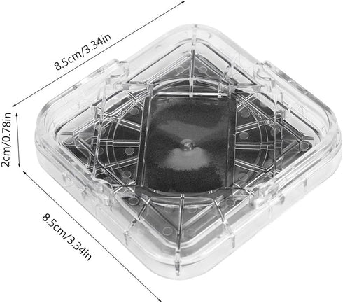 Estink Furniture Bed Risers, 8Pcs/Set Non?Slip Furniture Leg Pad Mat Furniture Pad Floor Protectors Stackable Furniture for Table Desk Bed Sofa Ch...