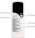 Replacement Remote Control for Lasko 5115 5135 5144 755320 565134 5511 5521 5534 5536 Ceramic Oscillating Tower Fan...