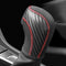 JIECHEN Auto Car Leather Gear Shift Knob Cover for Golf Jetta Passat Tiguan Atlas Beetle GLI Eos CC Golf TDI E-Golf Golf Sportwagen Jetta Hybrid G...