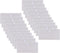 #10 Clear Plastic Envelopes 5 x 10 Money Receipt Bill Storage Holder 20 Pack Hook Loop Closure...