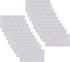 #10 Clear Plastic Envelopes 5 x 10 Money Receipt Bill Storage Holder 20 Pack Hook Loop Closure...