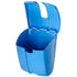 San Jamar SI2000 Saf-T-Ice Plastic Scoop Caddy for Scoops, 86 oz, Blue...