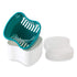 Annhua Retainer Cleaning Case Partial Denture Case, Large Retainer Cleaner Case with Strainer, ABS Travel Denture Cups for Soaking Dentures and Fa...