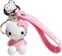Cute kitty keychain, cartoon cat keychain, kawaii kitty accessories,kitty charms, kitty car accessories,kitty key chains,Bag Purse Backpack Access...