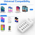USB Charging Stations 50w10A 10 Ports Multiple Charging Block/Power USB Strip for iPhone Android Smartphone Tablet Smart Watch AirPods Samsung and...