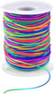 1mm Stretchy Bracelet String, Sturdy Rainbow Elastic String Elastic Cord for Jewelry Making, Necklaces, Beading and Crafts...