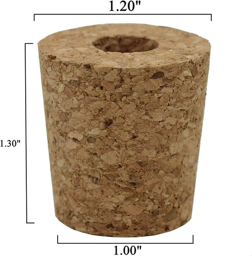 Creative Hobbies Black Pump Dispenser with Cork Stopper for Easy Press-in Fit (Pkg/5)...