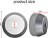 45 RPM Record Adapter Solid Aluminum 7 Inch Vinyl Record Dome 45 Adapter for Turntables (Silver)...