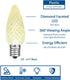 Novelty Lights 25PK C9 LED Faceted Ultra Bright Dimmable Outdoor Christmas Light Replacement Bulbs LED Replacement Bulbs, Led Bulbs, Outdoor Light...