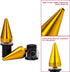 AeroBon 10 Sets M5 x 15 mm Universal Fit Windshield Bolt Kit for Motorcycle Windscreen (Gold)...