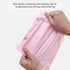 Personal Disposal Bags, Set of 100 Sanitary Napkin Disposal Bags, Hide Personal Items, Self Sealing Bag to Seal Smell, Beautiful Light Pink Color,...