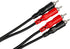 Hosa CRA-204 Stereo Interconnect, Dual RCA to Same, 13 Feet...
