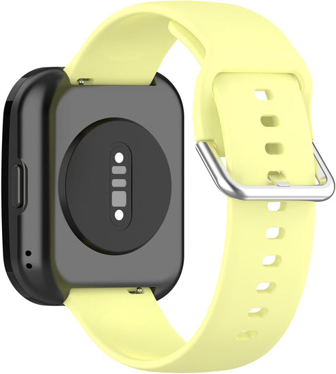 Silicone Watch Band intended for OYV Smart Watch TGW008 Replacement Watch Band Compatible with OYV TGW008 (Black,Orange,Yellow,Red)...