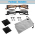 2 Pcs Reading Glasses with Lights Led Readers Fashion Glasses for Reading for Men Women Lighted Magnifier Nighttime Reader Compact Full Frame Eyew...