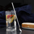 Long Handle Iced Teaspoon 8-Piece, Comicfs 7-Inch Stainless Steel Mixing Stirring Square Spoons for Cocktail Ice Cream Milkshake Cold Drink Ice Co...