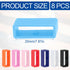 8pcs 0.79 Inch Watch Strap Holder Loop, Silicone Watch Band Keeper Multi Colors Holder Loops Watch Band Loop Watch Fastener Rings for Smartwatch B...