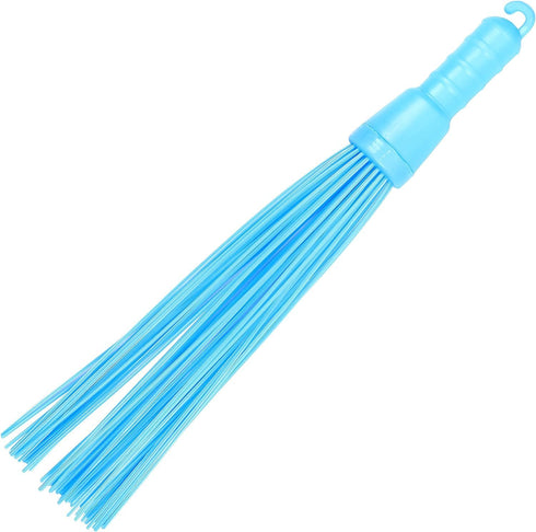 Plastic Broom Medium Floor Broom Bathroom Cleaning & Home Floor Cleaning Kharata Jadu for Scrubbing in Bathroom| Hard Bristle Broom (1, Plastic Br...