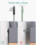 Extension Cord Flat Wall Plug - Surge Protector Power Strip with 12 Outlets, 5ft, Outlet Extender with Multiple Outlets, Wall Mount, Desk Charging...