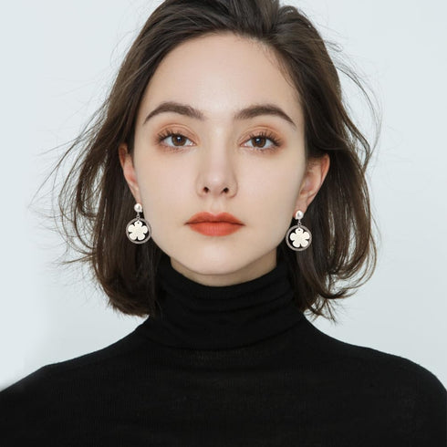 1 Box 40Pcs Earring Converter Brass Clip on Earrings & 40Pcs Ear Cushions Gold Silver Non-Pierced Earrings Components with Loop Jewelry Findings f...
