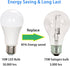 A19 LED Light Bulbs 75 Watt Equivalent Dimmable LED Bulb Bright White 6000K 10W 900 Lumens E26 Base (Daylight White, 3-Pack)...