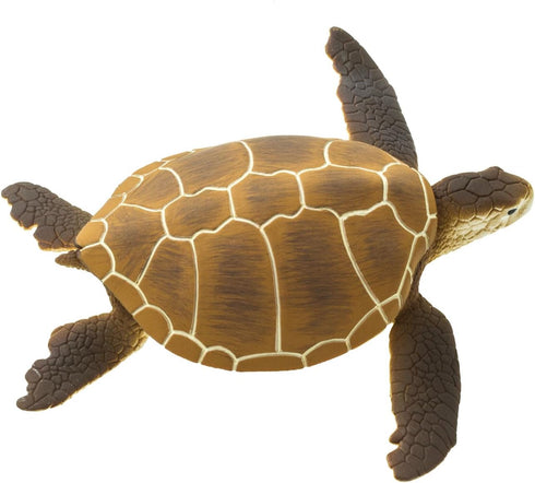 Safari Ltd. Green Sea Turtle Figurine - Detailed 4" Plastic Model Figure - Fun Educational Play Toy for Boys, Girls & Kids Ages 1+...