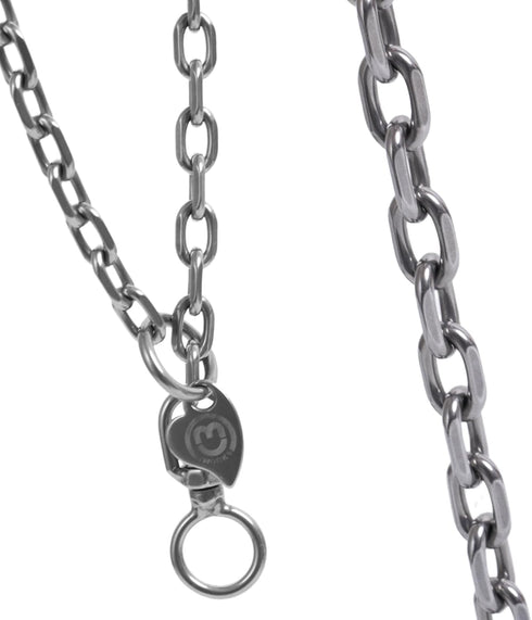 Stainless Steel Collars, Dog Training Chain Collar with Swivel, for Medium Large Giant Breed(3.0MM, 16IN 20lb-30lb)...