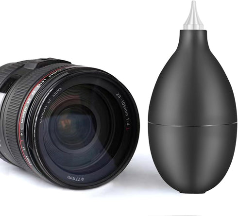 YTT Silicone Super Air Blower Dust Blaster Metal Nozzle Camera Lens Blower for Nikon Sony Canon Digital Camera Lens...