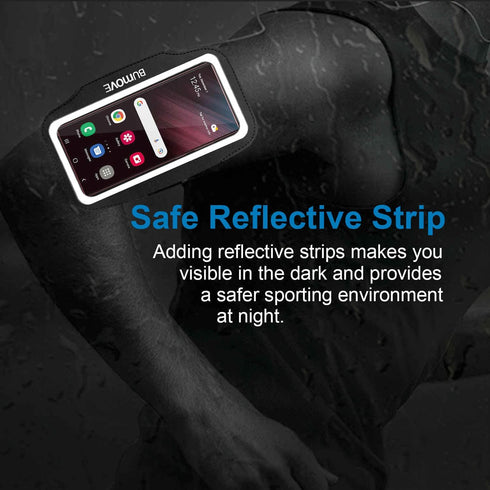 Running Armband for Samsung Galaxy S25Edge,S25/S24/S23 /S22 Ultra,S25+,S24+,S23+,Gym Workouts Sports Phone Arm Band, with Card Holder (Black)...