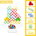 48PCS Tetra Tower Games - Exciting Stacking Board Game for Team Building, Family Parties, and Travel...