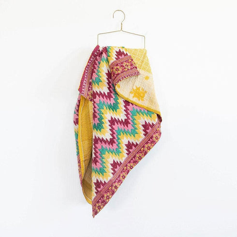 Kantha Baby Blanket - 50X60, Multi Color, Baby Size 50X60 (127X152 CM), RCKQB0103...