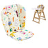 Twoworld Baby High Chair Seat Cushion Liner Mat Pad Cover and High Chair Straps (5 Point Harness) 1 Suit (Giraffe)...