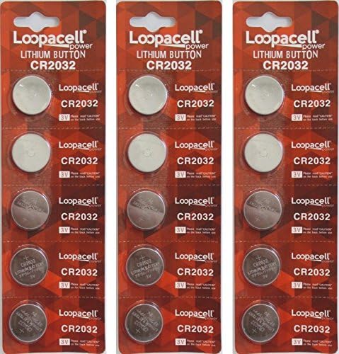 2032 Battery CR2032 Lithium 3v (3 Packs of 5)...
