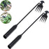 Weeder Puller Tool Weeding Tools Weed Puller Tool for Weed Artifact Uprooting Weeding Tool,4 Teeth Manganese Gardening Hand Weeder Tools,Garden We...