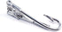Fishing Hooks Tie Clips Bar Tacks Mens Silver Golden Tone Leisure Fishermen Sportsmen Fathers Dad Husband Activities...