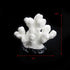 Semetall Sea Coral Sculpture, 2Pcs White Resin Aquarium Ornaments for Fish Tank Decorations...