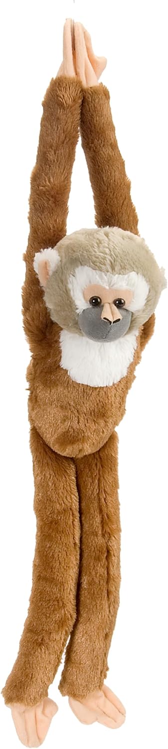 Wild Republic Squirrel Monkey Plush, Monkey Stuffed Animal, Plush Toy, Gifts Kids, Hanging, 20 Inches...