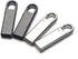 Zpsolution Zipper Pull Tab Replacement Metal Zipper Handle Mend Fixer for Suitcases Luggage Jacket Backpacks Coat Boots...