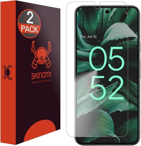 Skinomi Screen Protector Compatible with Google Pixel 8 (2-Pack) Clear TechSkin TPU Anti-Bubble HD Film......