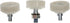 Dorman 74430 Window Rollers Compatible with Select Models, 3 Pack...