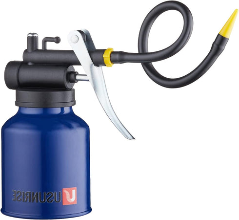 Oil Can Pump Heavy Duty Pistol Type Oiler with Metl & Flexible Spout...