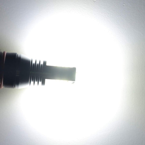 P13W LED Fog Light Bulbs 6000K Xenon White, Extremely Bright 3030 Chips P13W 12277 SH23W LED Bulbs with Projector for Car Fog Light, Daytime Runni...