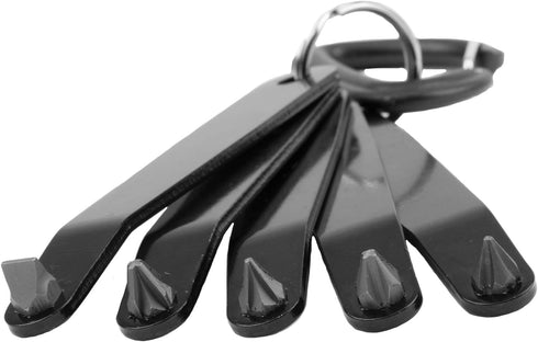 Performance Tool W30977 Low Profile Offset Screwdriver Set with 5 Popular Sizes, Corrosion-Resistant Steel Handles, and Compact Storage...